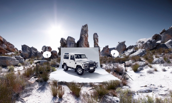 Photograph Bryan Traylor Land Rover Studio on One Eyeland